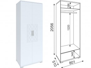 М01 Шкаф двухдверный в Лангепасе - langepas.magazin-mebel74.ru | фото